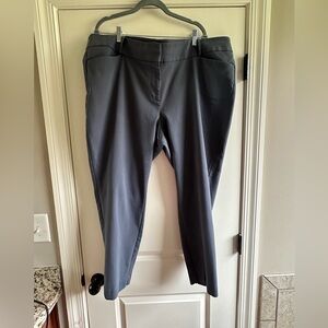 Loft Plus gray Marisa pants